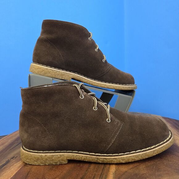 White Mountain Decker Chukka Boots Classic Boho Desert Boot Women's 7 Chocolate - Picture 3 of 10